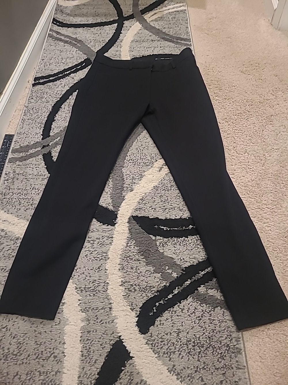 Express Black Mid Rise Skinny Stretch Plus Dress Pants Career Workwear Size 6R